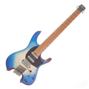 Ibanez QX54QM Q Series Headless Guitar Blue Sphere Burst Matte