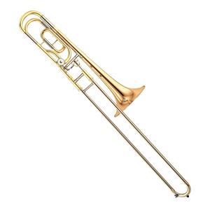 Yamaha YSL-446 Intermediaire Bb/F Trombone Nikkel-Zilveren Schuif