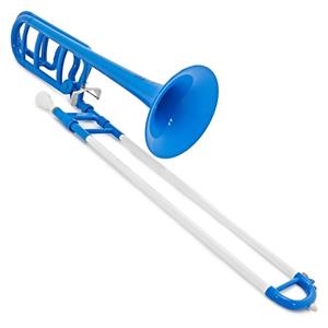 Gear4Music playLITE Hybride Trombone van  Blauw