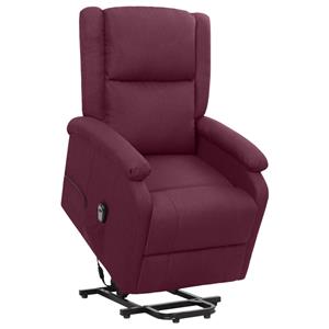 VidaXL Sta-op-stoel Verstelbaar Stof Paars
