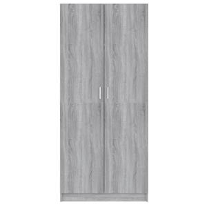 vidaXL Kleiderschrank Kleiderschrank Grau Sonoma 80x52x180 cm Holzwerkstoff