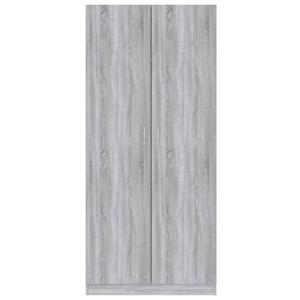 vidaXL Kleiderschrank Grau Sonoma 90x52x200 cm Holzwerkstoff 