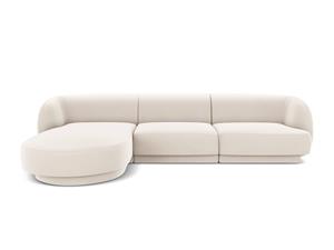 Micadoni Limited Edition | 4-zits hoekbank Miley velvet links