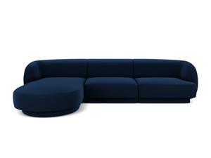 Micadoni Limited Edition | 4-zits hoekbank Miley velvet links