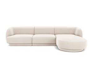 Micadoni Limited Edition | 4-zits hoekbank Miley velvet rechts