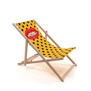 Seletti Deck Chair ligstoel Shit