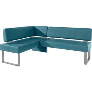 Home affaire Hoekbank RAB in 2 breedten (180 of 200 cm), bekleding in verschillende kwaliteiten, frame gepoedercoat in chroom-look