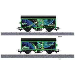 Märklin Güterwagen "Märklin Start up - Gedeckter Güterwagen Green Lantern - 44830", Made in Europe