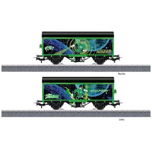 44830 H0 gesloten goederenwagen Green Lantern