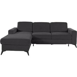 Places of Style Hoekbank Lolland Naar keuze met slaapfunctie en bedkist, binnenvering, ook met afwasbare bekleding