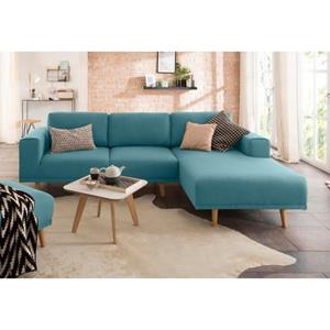 Home affaire Ecksofa "Lasse", im scandinavischen Stil mit Holzfüßen