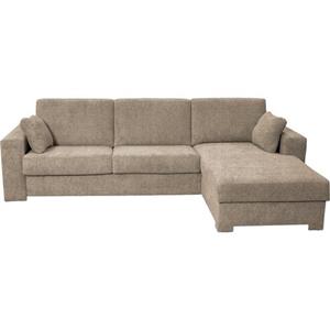 Home affaire Hoekbank Roma "L" Matras hoogte 14 cm, ligmaat ca 163x198 cm, L-vorm