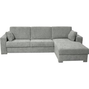 Home affaire Hoekbank Roma "L" slaapfunctie, met ondervering Matras hoogte 14 cm, ligmaat ca 163x198 cm, L-vorm