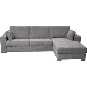 Home affaire Hoekbank Roma "L" Matras hoogte 14 cm, ligmaat ca 163x198 cm, L-vorm