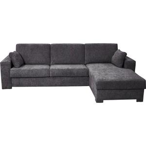 Home affaire Hoekbank Roma "L" slaapfunctie, met ondervering Matras hoogte 14 cm, ligmaat ca 163x198 cm, L-vorm