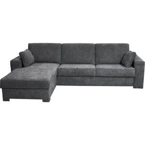 Home affaire Hoekbank Roma "L" Matras hoogte 14 cm, ligmaat ca 163x198 cm, L-vorm