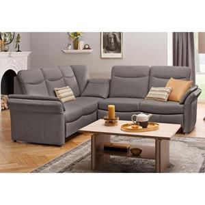 DELAVITA Ecksofa "Tahoma", mit Armlehnfunktion, wahlweise Bettfunktion, Schublade, Relaxfunktion