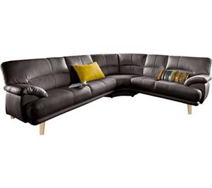 TRENDMANUFAKTUR Hoekbank Cecilia geweldig zitcomfort en comfortabele armleuningen