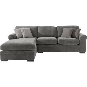 Timbers Ecksofa "Broughton", weicher Sitzkomfort, incl. 4 Zierkissen, Keder