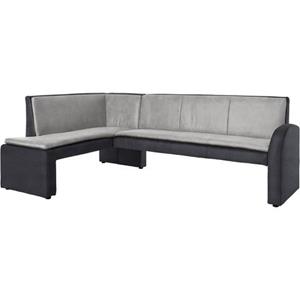 exxpo - sofa fashion Hoekbank Cortado, elegant en modern met hoog zitcomfort hoge bodemvrijheid, mooie detailverwerking, optioneel leren bekleding