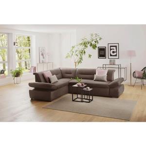 My home Hoekbank Avesa Naar keuze met arm- en slaapfunctie, bxdxh: 275x211x80 cm