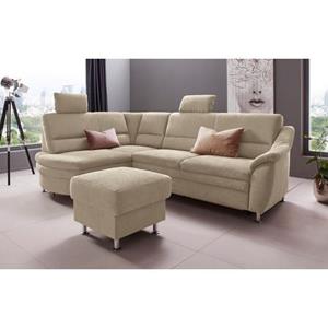 Places of Style Hoekbank Cardoso L-vorm Binnenvering, naar keuze met bed, lade