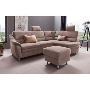 Places of Style Hoekbank Cardoso L-vorm Binnenvering, naar keuze met bed, lade