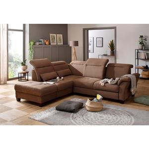 Premium collection by Home affaire Hoekbank Solvei met ottomane-afsluitelement en zitdiepteverstelling, naar keuze ook met verstelbaar hoofdeind en slaapfunctie, binnenvering
