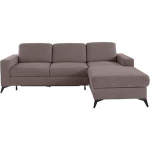 Places of Style Hoekbank Lolland Naar keuze met slaapfunctie en bedkist, binnenvering, ook met afwasbare bekleding