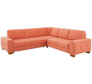Home affaire Hoekbank Pucci met binnenvering, zitdiepteverstelling, contrastnaad