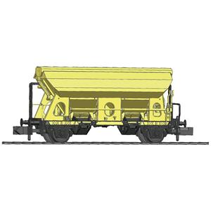 Fleischmann 830354 N Schwenkdachwagen Td(s) 928 der DB-AG