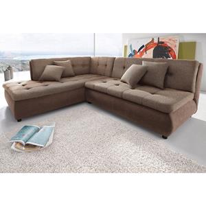 Trendfabrik Ecksofa "Pool", wahlweise mit Bettfunktion, frei im Raum stellbar