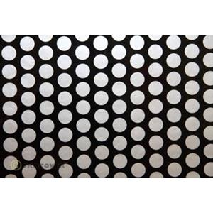 Oracover 91-071-091-010 Plotterfolie Easyplot Fun 1 (L x B) 10m x 38cm Schwarz, Silber