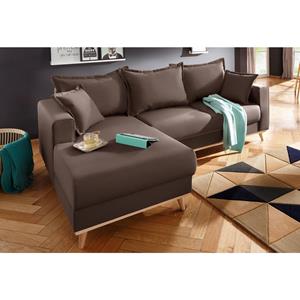 Home affaire Hoekbank EDINA ook in katoenmix-overtrekstof, in scandinavische stijl