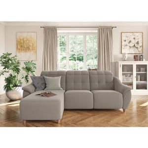 DELAVITA Ecksofa "Bostone", (2 St.), Kopfteilverstellung an jeder Sitzfläche, wahlweise Relaxfunktion, auch in Leder