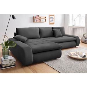 TRENDMANUFAKTUR Ecksofa, XL und XXL, wahlweise mit Bettfunktion