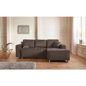 Guido Maria Kretschmer Home&Living Ecksofa "Györ", wahlweise mit Bettfunktion und Bettkasten incl. 2 Zierkissen, democratichome Edition