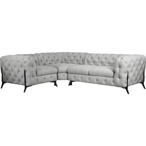 Leonique Chesterfield-bank Amaury moderne chersterfield-look, breedte 262 cm, kleur van de poten ter keuze