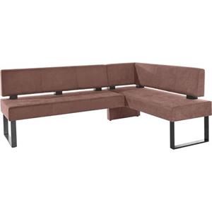 Home affaire Hoekbank Oliver met metalen frame