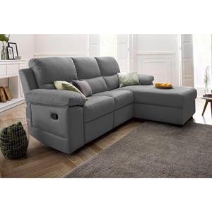 ATLANTIC home collection Ecksofa, mit Relaxfunktion und Federkern