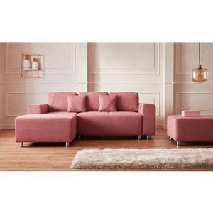 Guido Maria Kretschmer Home&Living Ecksofa "Györ", wahlweise mit Bettfunktion und Bettkasten incl. 2 Zierkissen, democratichome Edition