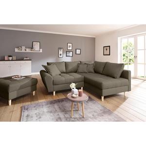 Home affaire Ecksofa "Rice", incl. Hocker, mit Federkern