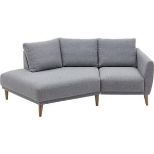 ATLANTIC home collection 2,5-Sitzer "Elvis", Polsterecke mit offenem Ende im skandinavischen Stil