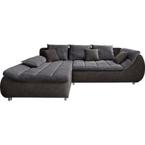 my home Ecksofa "Liliana", wahlweise mit Bettfunktion