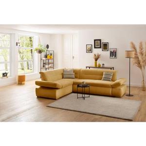 My home Hoekbank Avesa Naar keuze met arm- en slaapfunctie, bxdxh: 275x211x80 cm