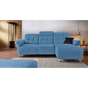 Places of Style Hoekbank Manhattan bank met elektrische relaxfunctie, verstelbare armleuningen