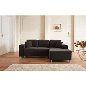 Guido Maria Kretschmer Home&Living Ecksofa "Györ", wahlweise mit Bettfunktion und Bettkasten incl. 2 Zierkissen, democratichome Edition
