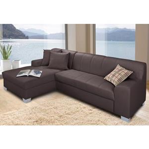 INOSIGN Ecksofa, wahlweise mit Bettfunktion