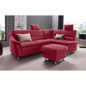 Places of Style Hoekbank Cardoso L-vorm Binnenvering, naar keuze met bed, lade