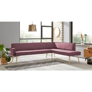 exxpo - sofa fashion Hoekbank Lungo hoogwaardige detailverwerking, vrij in de ruimte te plaatsen